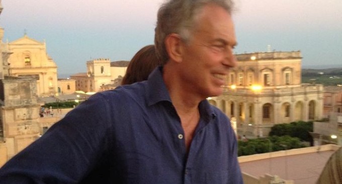 Noto, per la città sempre più fama internazionale, oggi la visita di Tony Blair