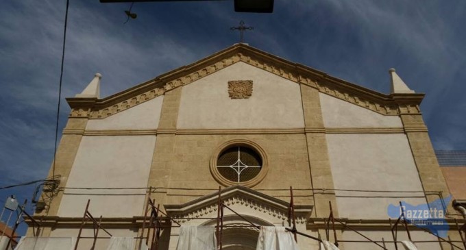 Portopalo.Distrutta da un incendio, la chiesa di San Gaetano tonerà presto fruibile