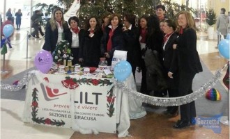 Siracusa, positiva la campagna Lilt “Un gioiello per la lotta ai tumori”