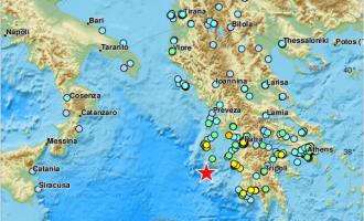 Scossa di terremoto vicino le coste Greche avvertito pure in Sicilia